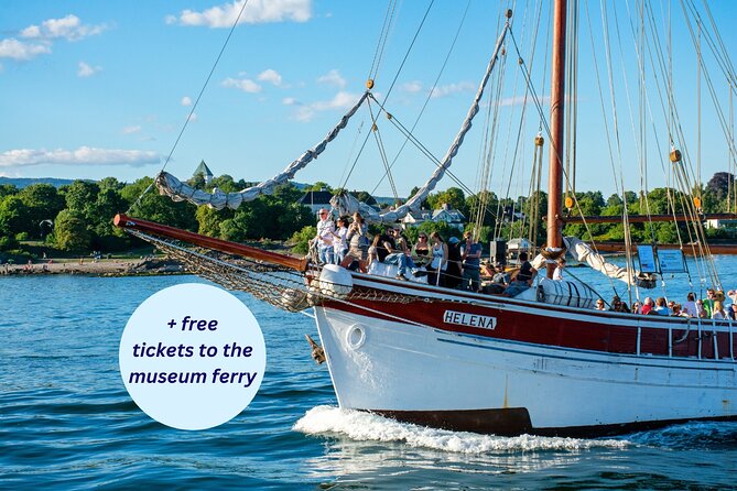 2-Hour Oslo Fjord Sightseeing Cruise by Sailing Ship - Boarding at Rådhusbrygge 3 opposite City Hall
