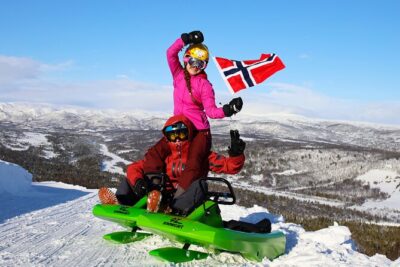 2-Hour Racing Toboggan at Dagali Fjellpark near Geilo in Norway