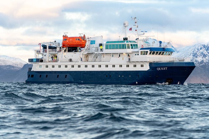 24hr Northern Lights & Whale Watching Cruise - Dinner, cabins, and the first night at sea