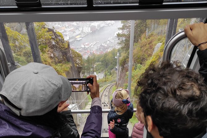 3-Hour Private Tour Hiked through the Bergen Mountains - Riding the funicular up Mount Fløyen