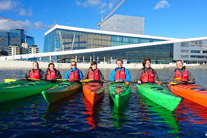 3-Hour Vattkørt Beginner Kayak Course on Oslo Fjord - Practicing self-rescue and helping another paddler