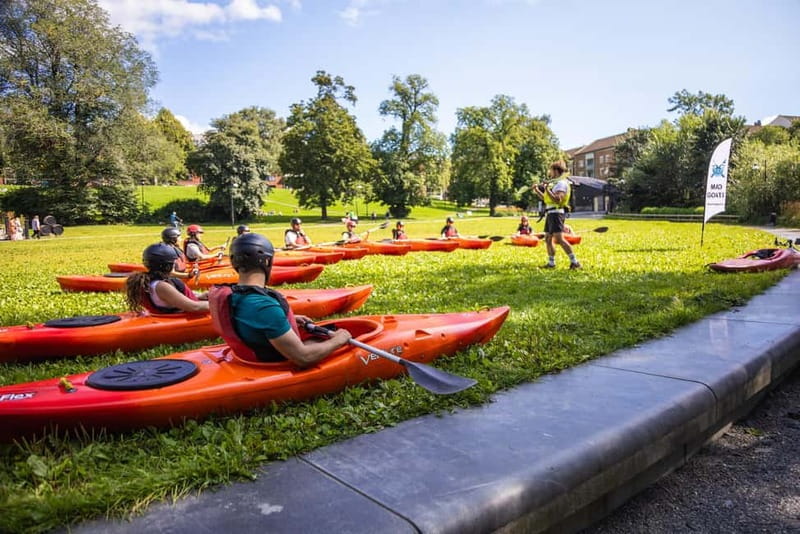Akerselva River: Urban Paddling Adventure Kayak Tour - From Nedre Foss into Oslo’s urban river