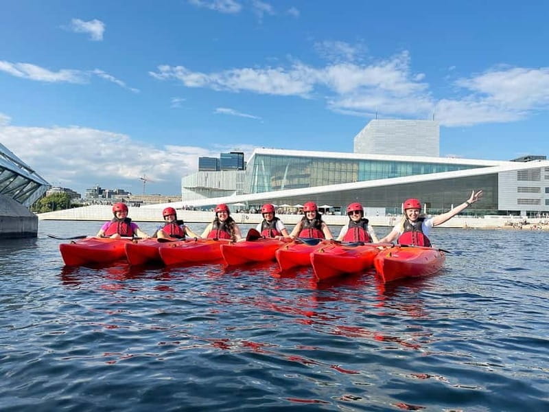 Akerselva River: Urban Paddling Adventure Kayak Tour - From Grønland toward Bjørvika and the fjord