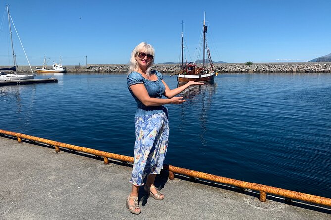 Alesund Private Excursion Viking<code>s islands – Key points to know before booking’ /></p>
<ul>
<li><strong>Aksla gives you the classic Alesund view:</strong> Allow about 20 minutes for photos from the mountain above town.</li>
<li><strong>Giske Church connects the outing to Viking-era islands:</strong> This 12th-century marble church is one of the most distinctive stops.</li>
<li><strong>Alnes Lighthouse adds open Atlantic scenery:</strong> The old fishing village on Godoy feels very different from central Alesund.</li>
<li><strong>Skodje bridges provide a short walk and photo stop:</strong> Two old arch bridges sit among fjords and small islands.</li>
<li><strong>Private touring makes the schedule flexible:</strong> Your guide can adjust the pace and tailor the outing to your group.</li>
<li><strong>Transport needs careful checking:</strong> A small car may feel cramped with four adults, while the operator also offers a minibus tour.</li>
</ul>
<h2 id="why-this-private-drive-works-well-in-alesund">Why this private drive works well in Alesund</h2>
<p><img width="669" height="446" decoding="async" src=