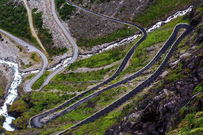 Alesund Shore Excursion: From Fjords to Trolls - Stigfossen, the waterfall beside the road