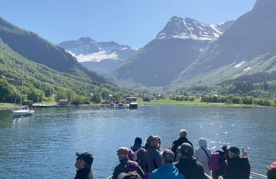All About the Fjords, in one tour by boat & bus from Ålesund - Hellesylt waterfall and a very short lunch break
