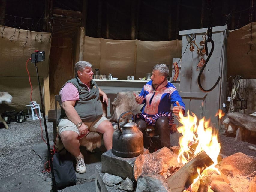 Alta: Sami Cultural Experience with Lavvu and Reindeers - Handling Sami clothing and craft