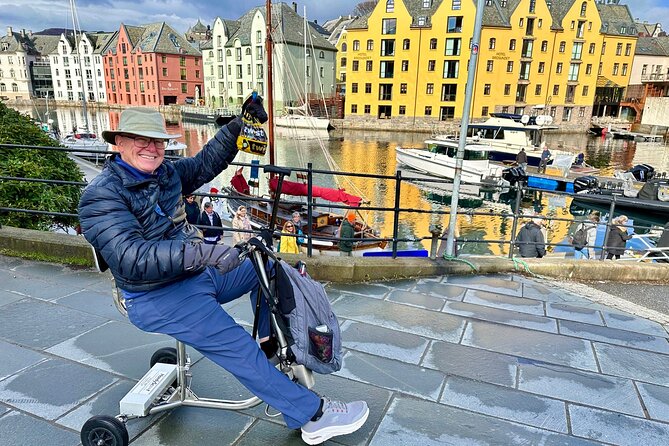 Amazing city walk in Ålesund - Kongens gate and the final stretch