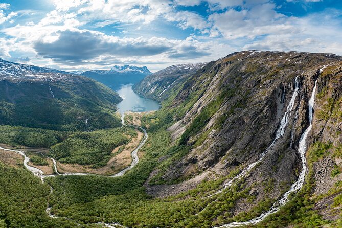 Arctic Train - The Northernmost Railway in Norway - Fjords, Bridges, Tunnels, and Waterfalls