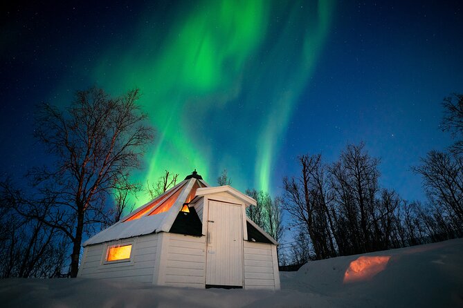 Aurora Crystal Lavvo Overnight with Activities from Tromsø - Snowshoeing or a slower afternoon at camp
