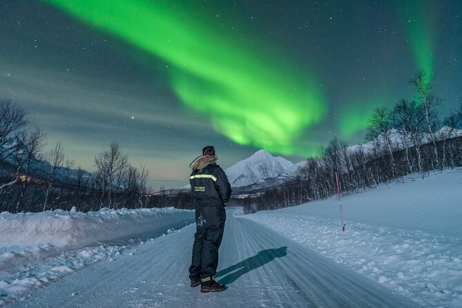Aurora Hunt with the campfire and professional photographer - Professional photos are a major part of the value