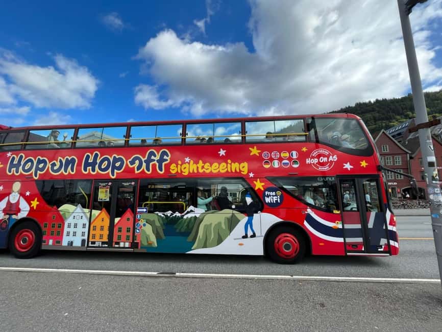 Bergen: 24-Hour Hop-On Hop-Off Bus Ticket - Key points to know before you board