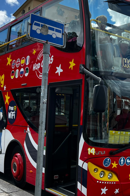 Bergen: 24-Hour Hop-On Hop-Off Bus Ticket - The Fish Market and central Bergen
