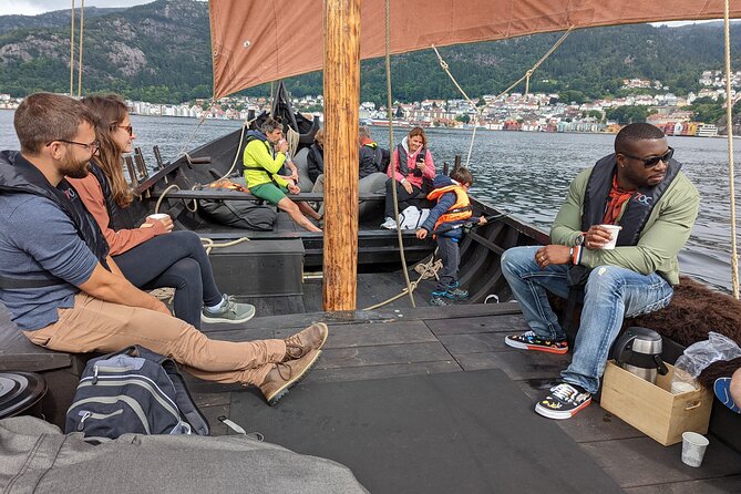 Bergen Fjord Experience Aboard Viking-style Ship - Meeting the boat at Dreggekaien