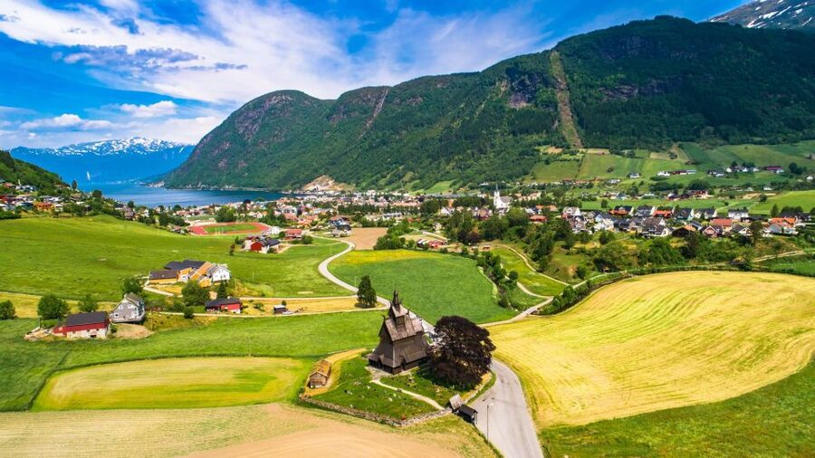 Bergen: Guided Fjord & Glacier Tour to Fjærland - Cruising from Vik into Fjærlandsfjord