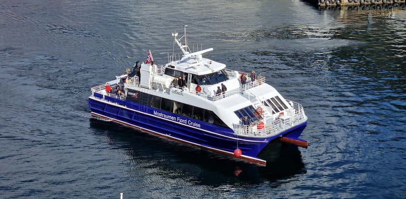 Bergen: Mostraumen Fjord & Waterfall Cruise - A comfortable boat for a long scenic ride