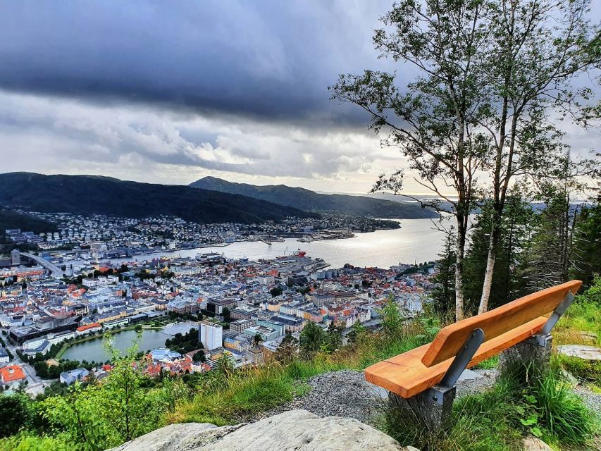 Bergen: Mountain hike on top of Bergen - Public tour - Lakes, rocky ground, and the rhythm of the walk