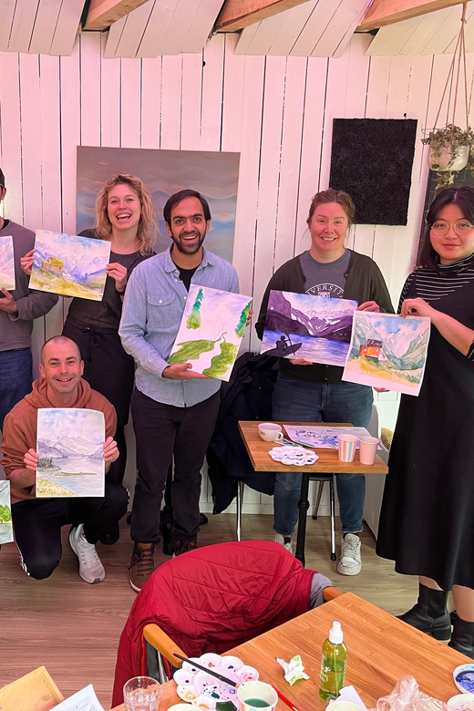 Bergen: paint Norwegian landscape with watercolor - Why the small group matters