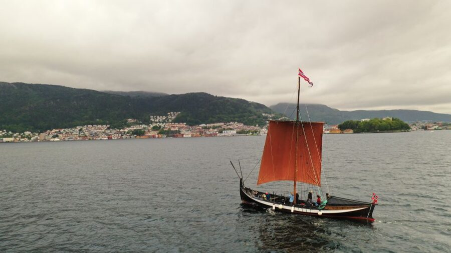 Bergen: Viking Ship Sailing Experience and Sightseeing Trip - The waterfront and fjord views from the water