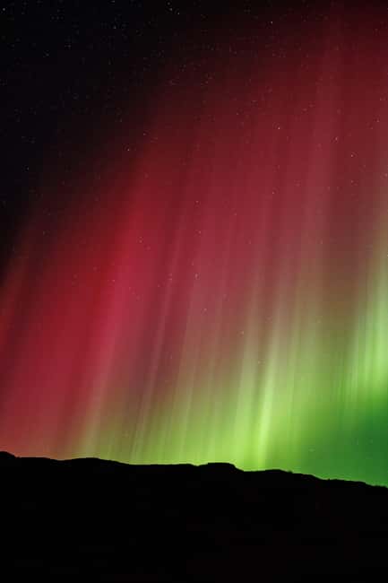 Bodø: Northern Lights safari - What the sky may actually look like