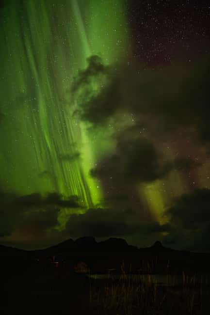Bodø: Northern Lights safari - The first viewpoint: a short first look