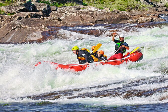 Child Appropriate Family Rafting in Dagali near Geilo, Norway - The 15-minute ride to the river