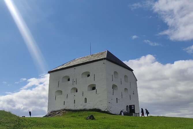 City Bus Tour in Trondheim, Norway - Solsiden and the Nid River warehouses