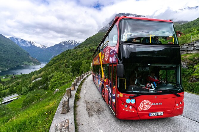 City Sightseeing Geiranger Hop-On Hop-Off Bus Tour - Stop 4: Flydalsjuvet Viewpoint