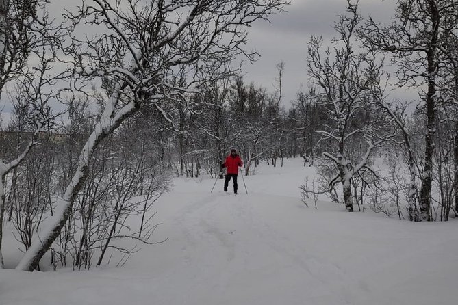 Cross-Country Ski Lesson for Beginners in Tromso - The Hot Drink and Lefse Finish
