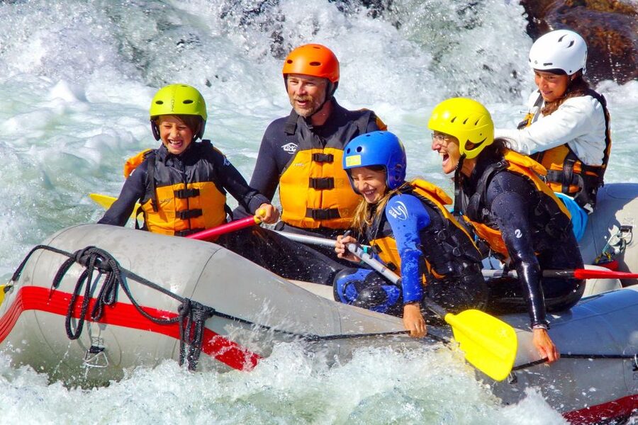 Dagali: Family Rafting Adventure - Swimming and floating in calmer water