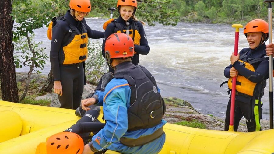 Dagali: Family Rafting Adventure - The short transfer and return to base