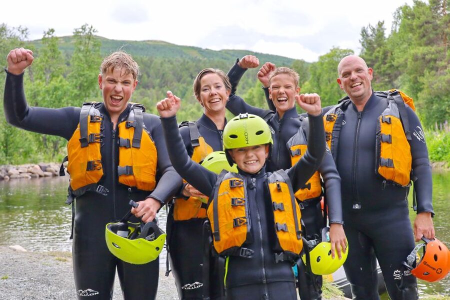 Dagali: Family Rafting Adventure - Arriving at Dagali Fjellpark and getting ready