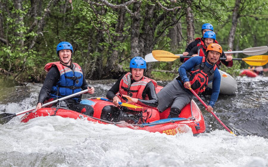 Dagali/Geilo: White Water Rafting Adventure - level 2 - The 15-minute safety briefing