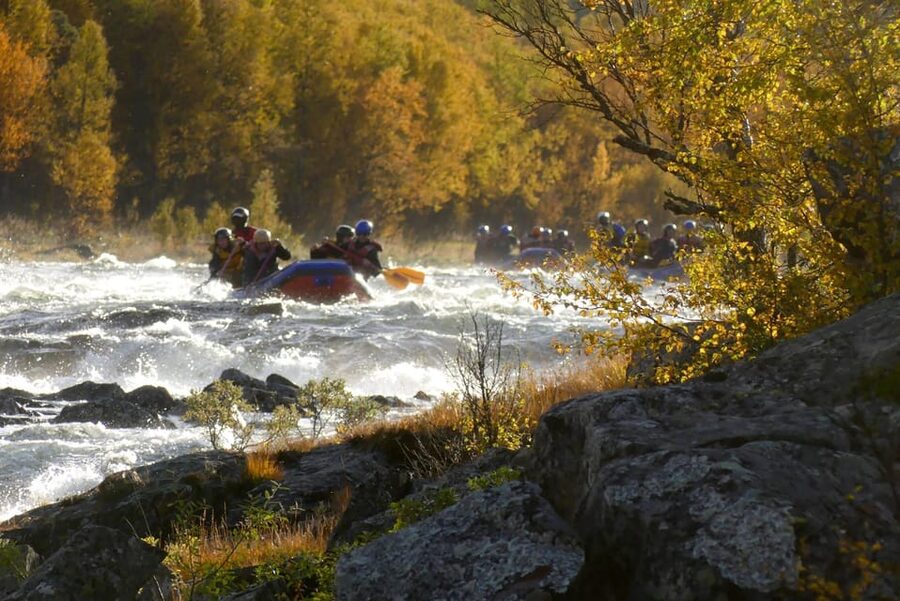 Dagali/Geilo: White Water Rafting Adventure - level 2 - The 15-minute bus ride to Seterdalen
