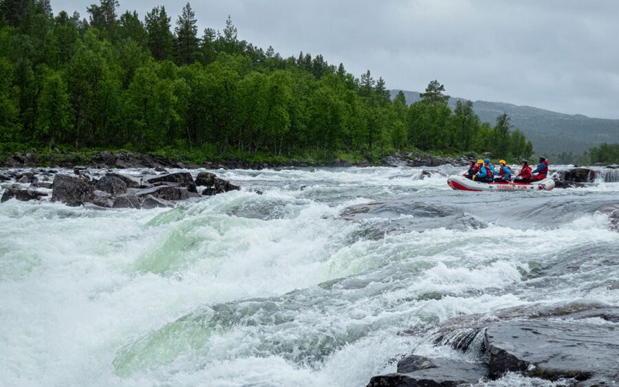 Dagali/Geilo: Wild Viking white water rafting - level 3 - The 15-Minute Ride Toward Seterdalen