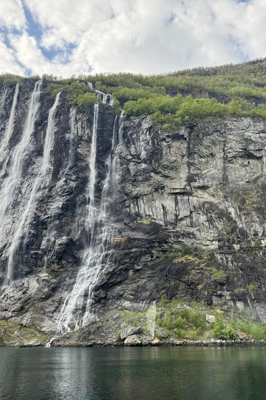 E-bike Tour in Geiranger, Norway - The climb toward Eagle Road
