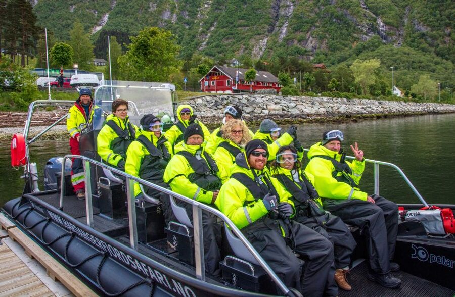 Eidfjord: 1-Hour Fjord RIB Tour - The alternative route toward Hardangerbrua