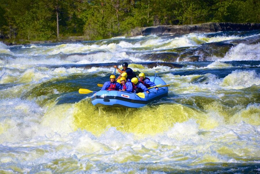 Evje: White Water Rafting Trip on Norway's Warmest Rivers - From TrollAktiv to the Byglandsfjord dam