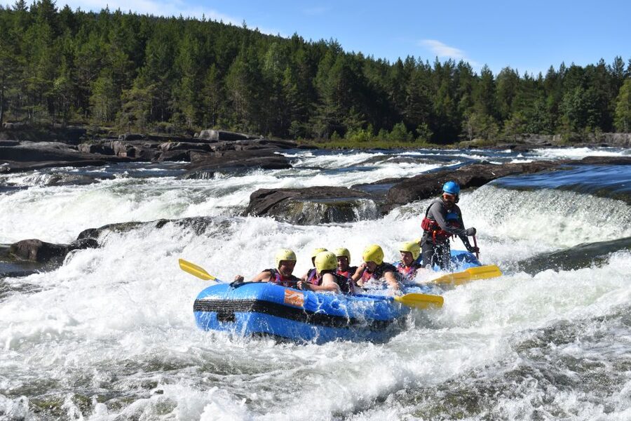 Evje: White Water Rafting Trip on Norway's Warmest Rivers - What the $75 price really covers