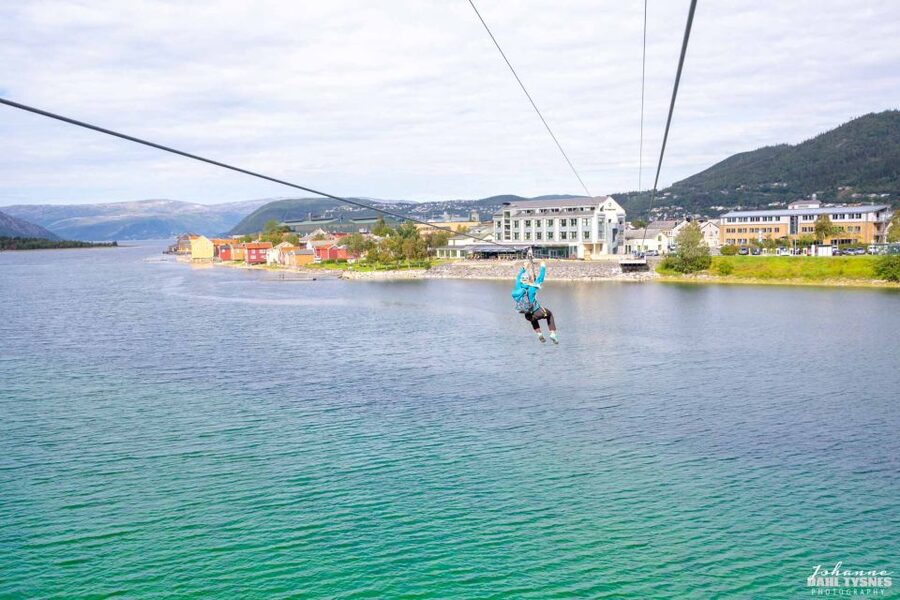 Feel the adrenaline in Mosjøen Zipline - Key points at a glance
