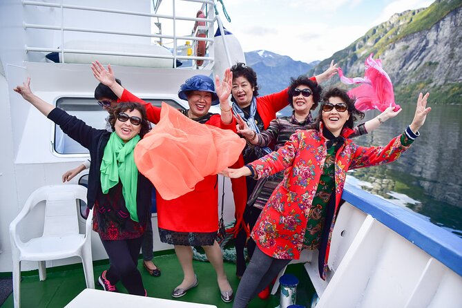 Fjord Sightseeing Tour by Boat in Geiranger - Audio guide: useful idea, uneven delivery