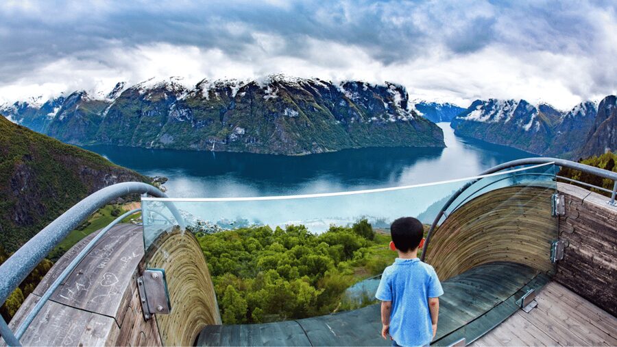 Flåm Flexible Tour with Stegastein, cruise and train include - Gudvangen is the practical gateway to the fjord