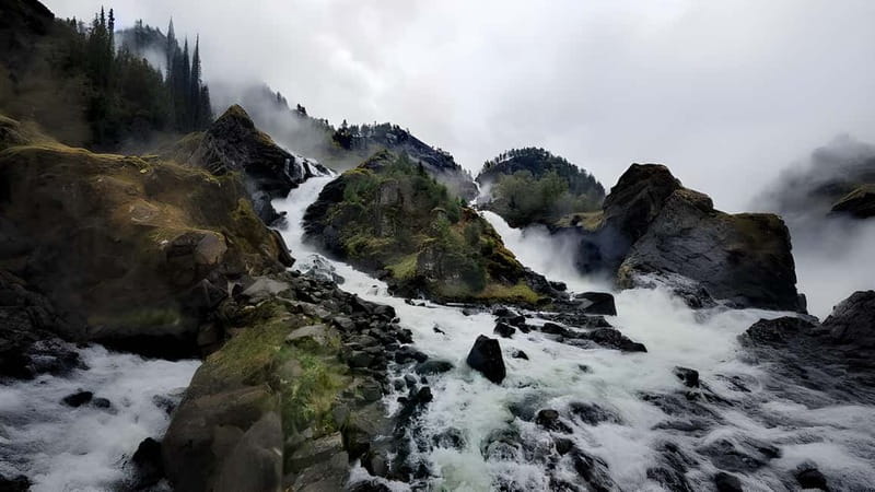 Flexible tour to Hardangerfjord vøringsfossen cruise include - Hardangerfjord by cruise or winter ferry