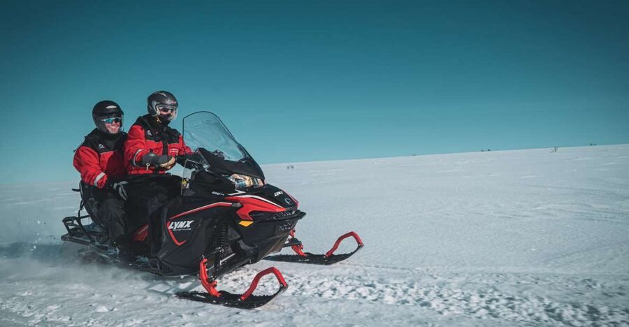 From Alta: Daytime Snowmobile Adventure - Safety first, then your first snowmobile lesson