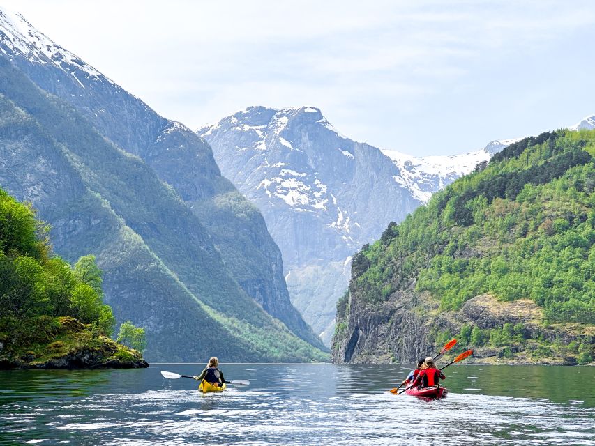 From Flåm: Nærøyfjord 3 Day Kayaking and Camping Tour - Camping beside the fjord, not just sightseeing near it