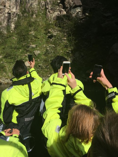 From Stavanger: RIB Tour to Lysefjord - Preikestolen from water level