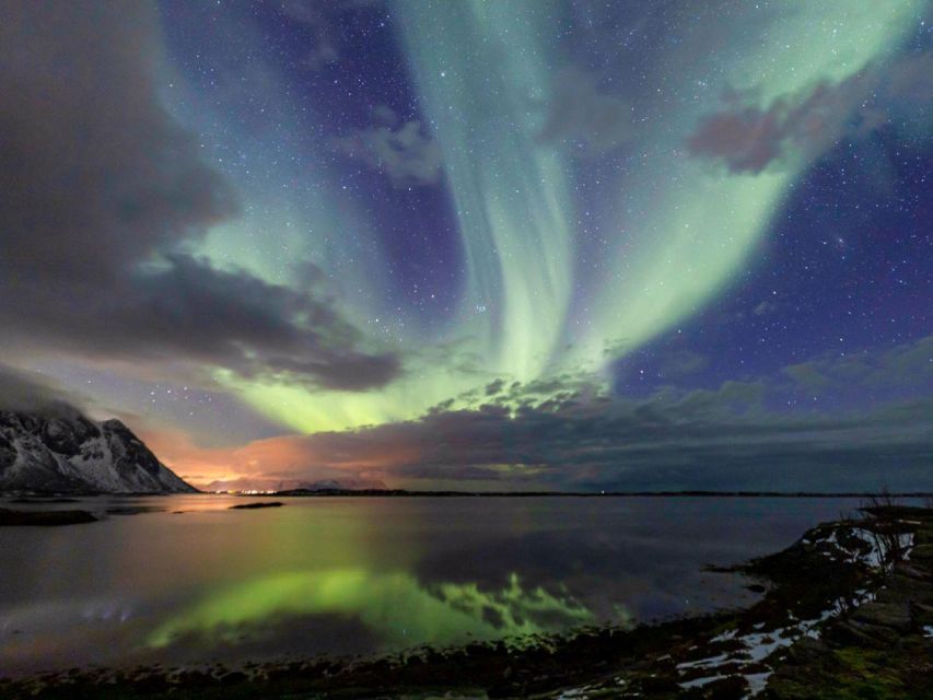 From Svolvær: Guided Northern Lights Tour by Van - Meeting the van in Svolvær