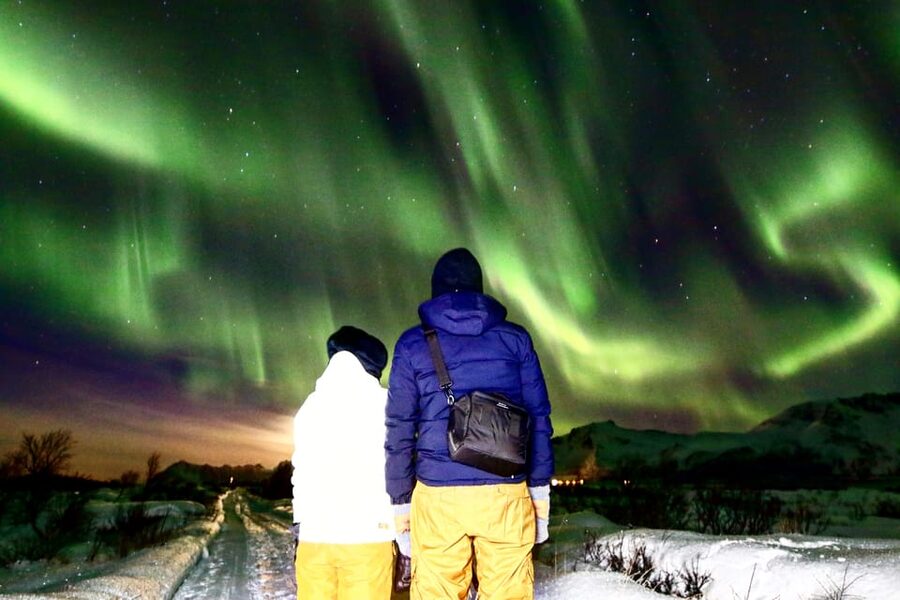 From Svolvaer: Private Northern Lights Search Trip - Working with a professional photographer