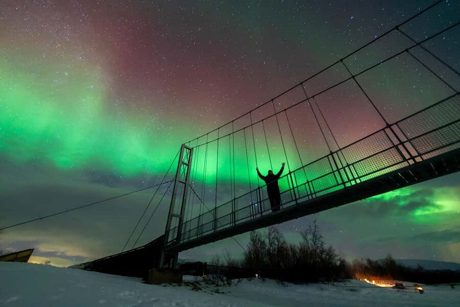 From Tromsø: Aurora Minibus Chase with Portrait and Hot Meal - The drive follows the weather, not a fixed script
