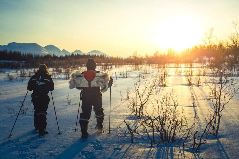 From Tromsø: Guided Husky Snowshoe Hike and Husky Camp Visit - Leaving Tromsø for Kvaløya